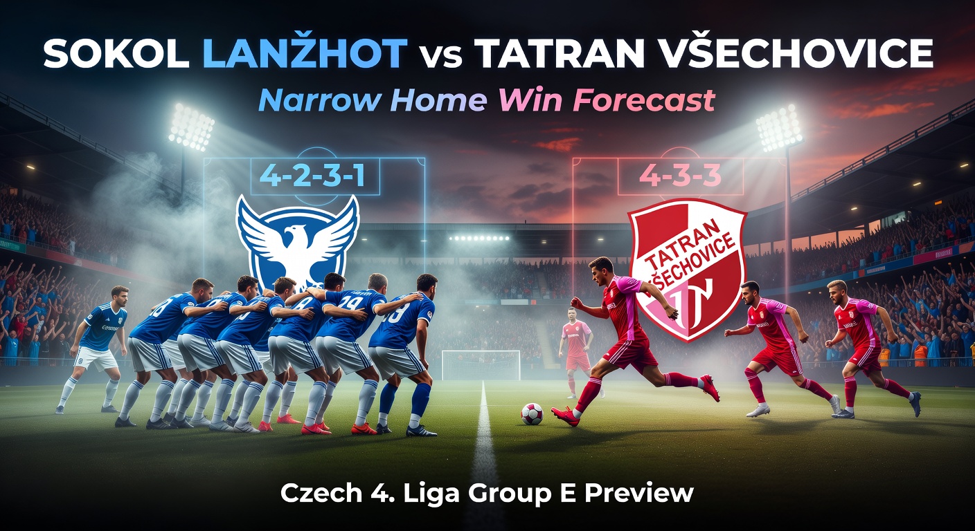 Sokol Lanžhot vs Tatran Všechovice Pronóstico / Prediction