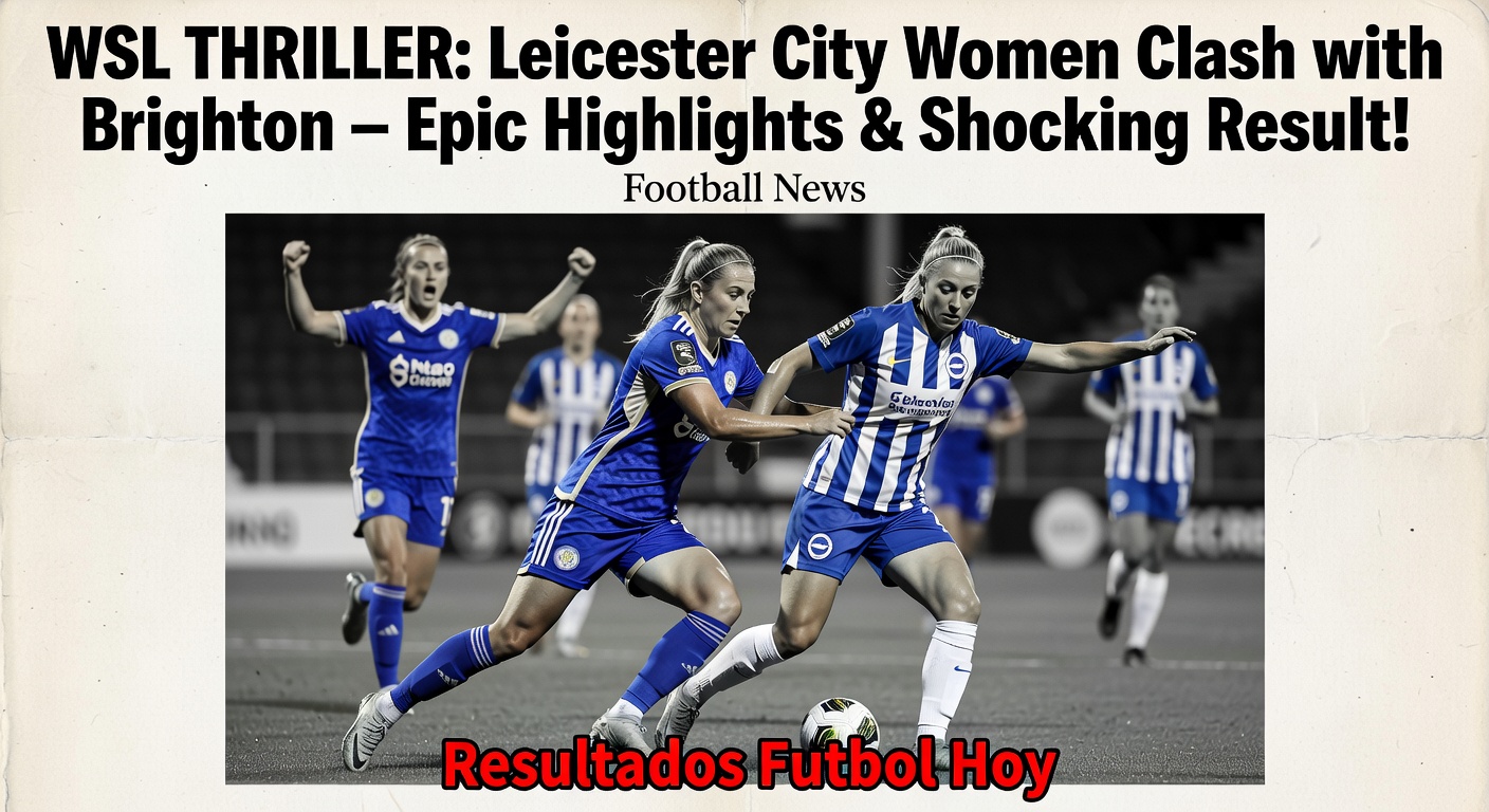 Leicester City Women vs Brighton Women - WSL (ESPN)
