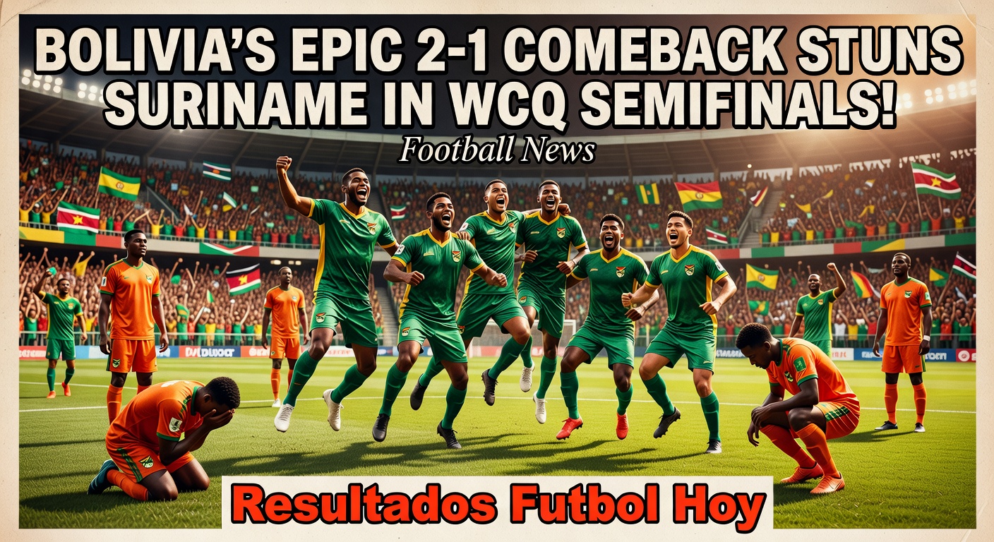 Bolivia vs Suriname World Cup Play-off Highlights