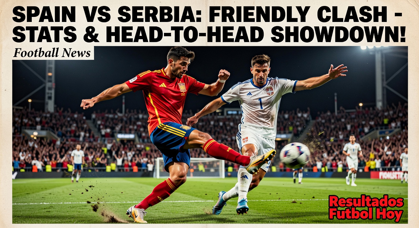 Spain vs Serbia Friendly Scheduled for 20:00