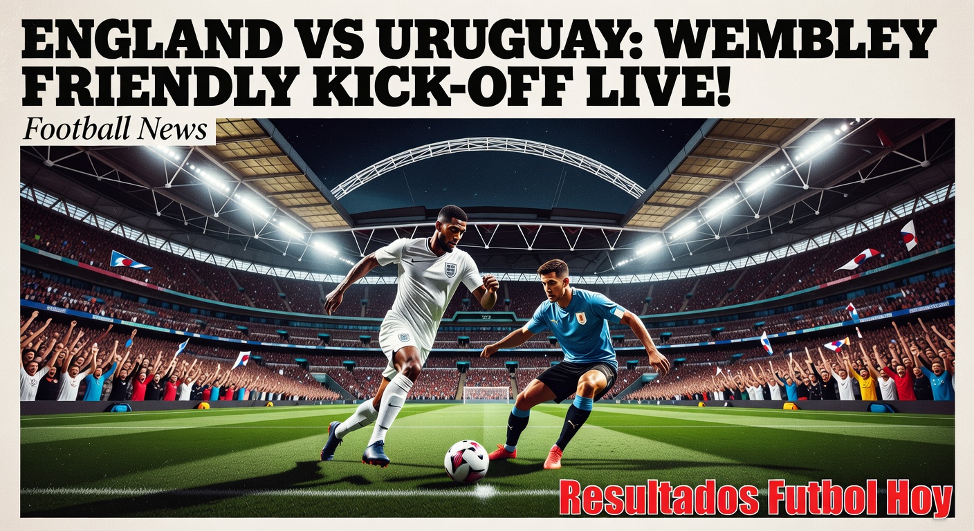 England vs Uruguay Friendly Kicks Off at 19:45