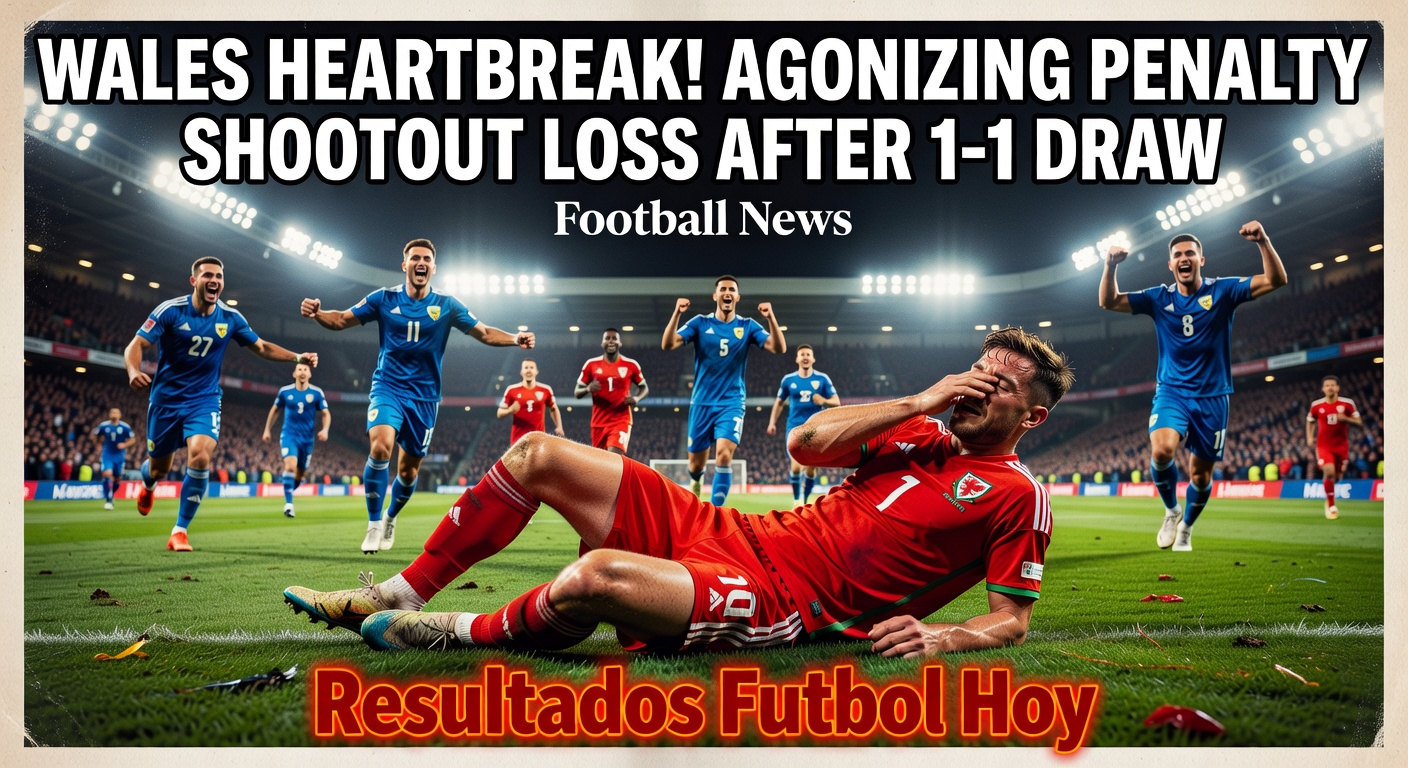 Bosnia and Herzegovina 1-1 Wales (Pens) in WC Qualifier