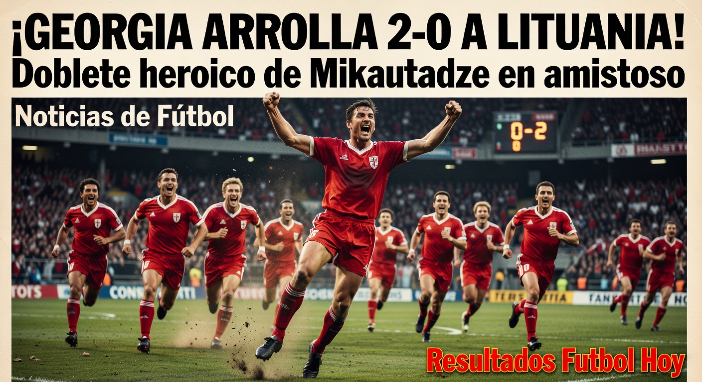 Georgia 2-0 Lithuania - International Friendly - ESPN