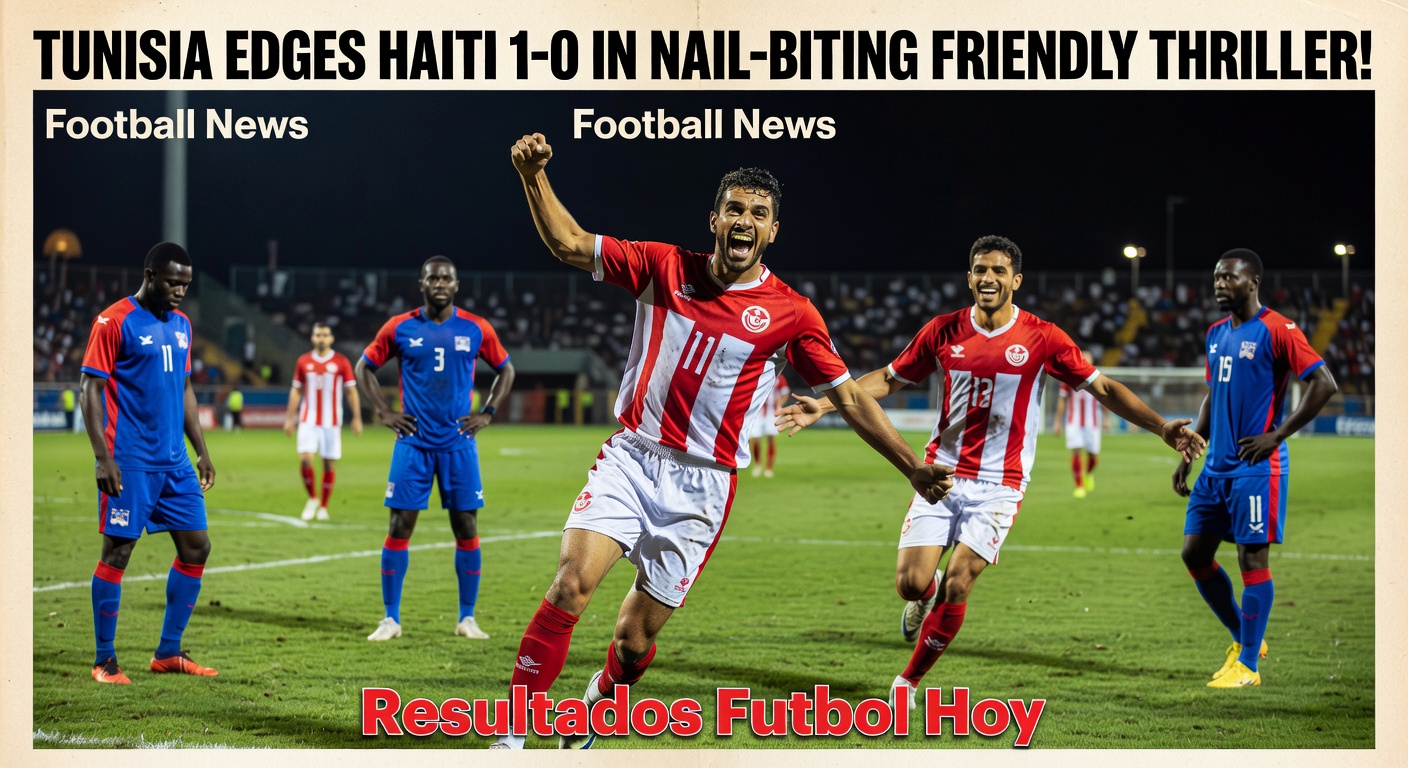 Haiti 0-1 Tunisia in International Friendly