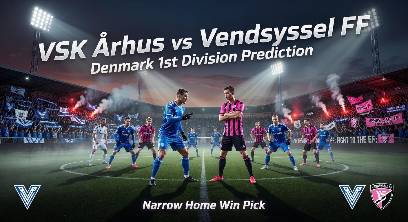 VSK Århus vs Vendsyssel FF Pronóstico / Prediction