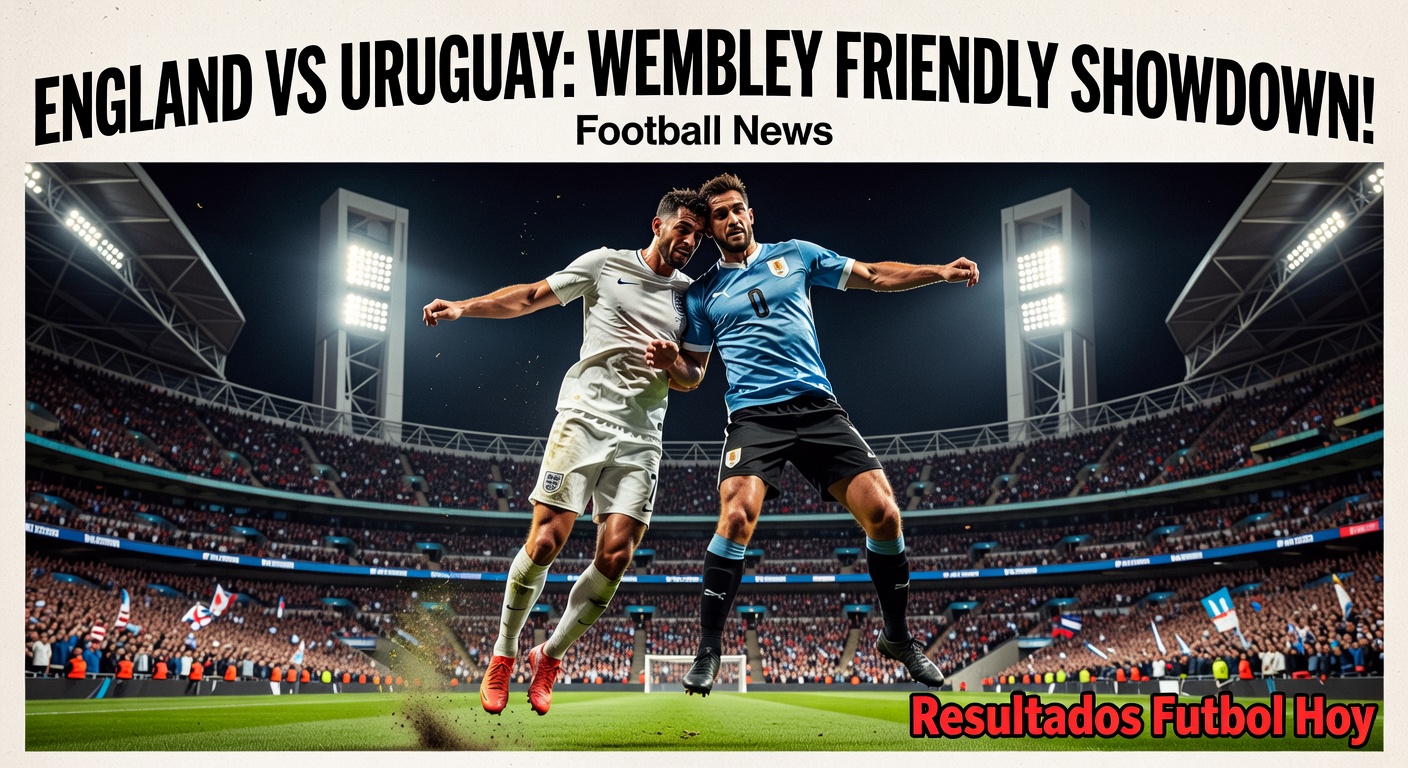 Upcoming: England vs Uruguay International Friendly Tonight