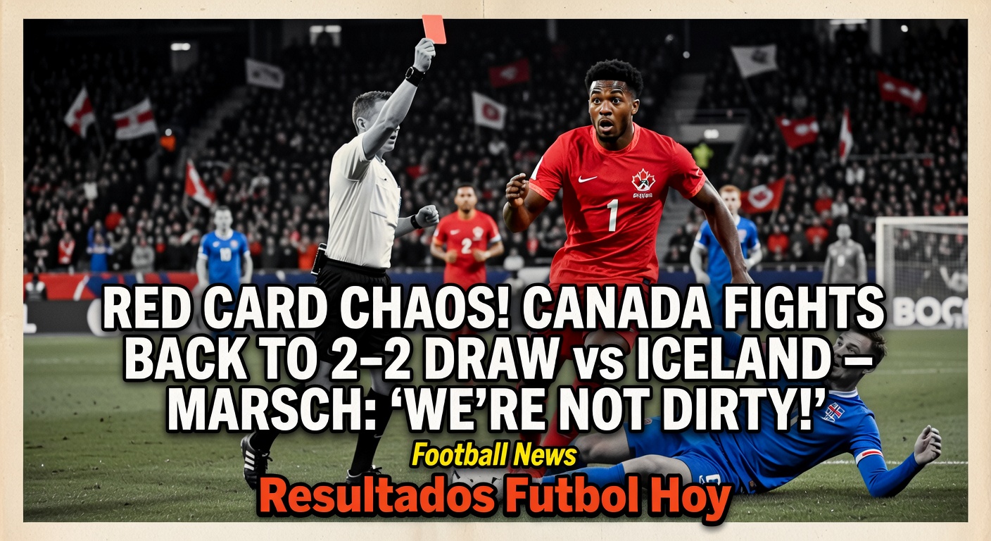 Iceland 2-2 Canada in International Friendly
