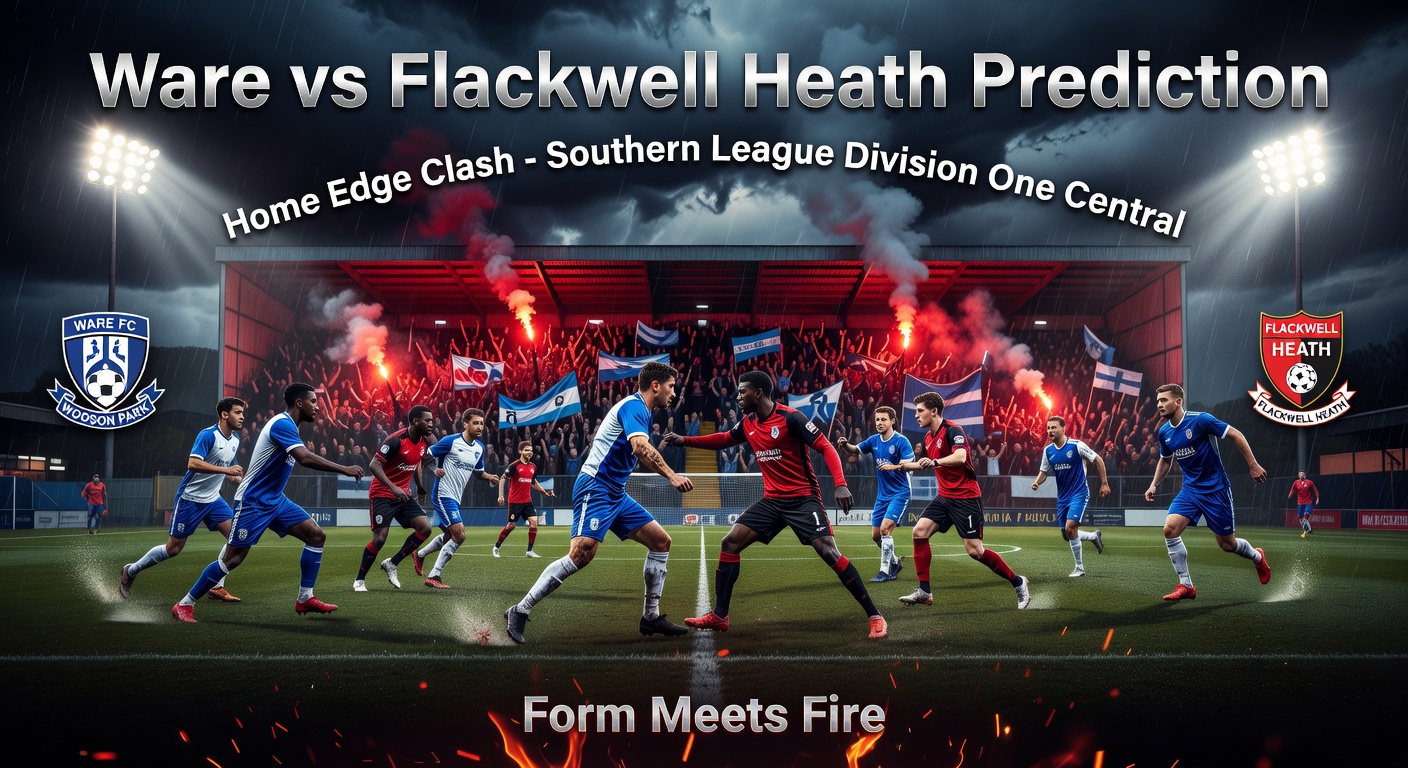 Ware vs Flackwell Heath Pronóstico / Prediction