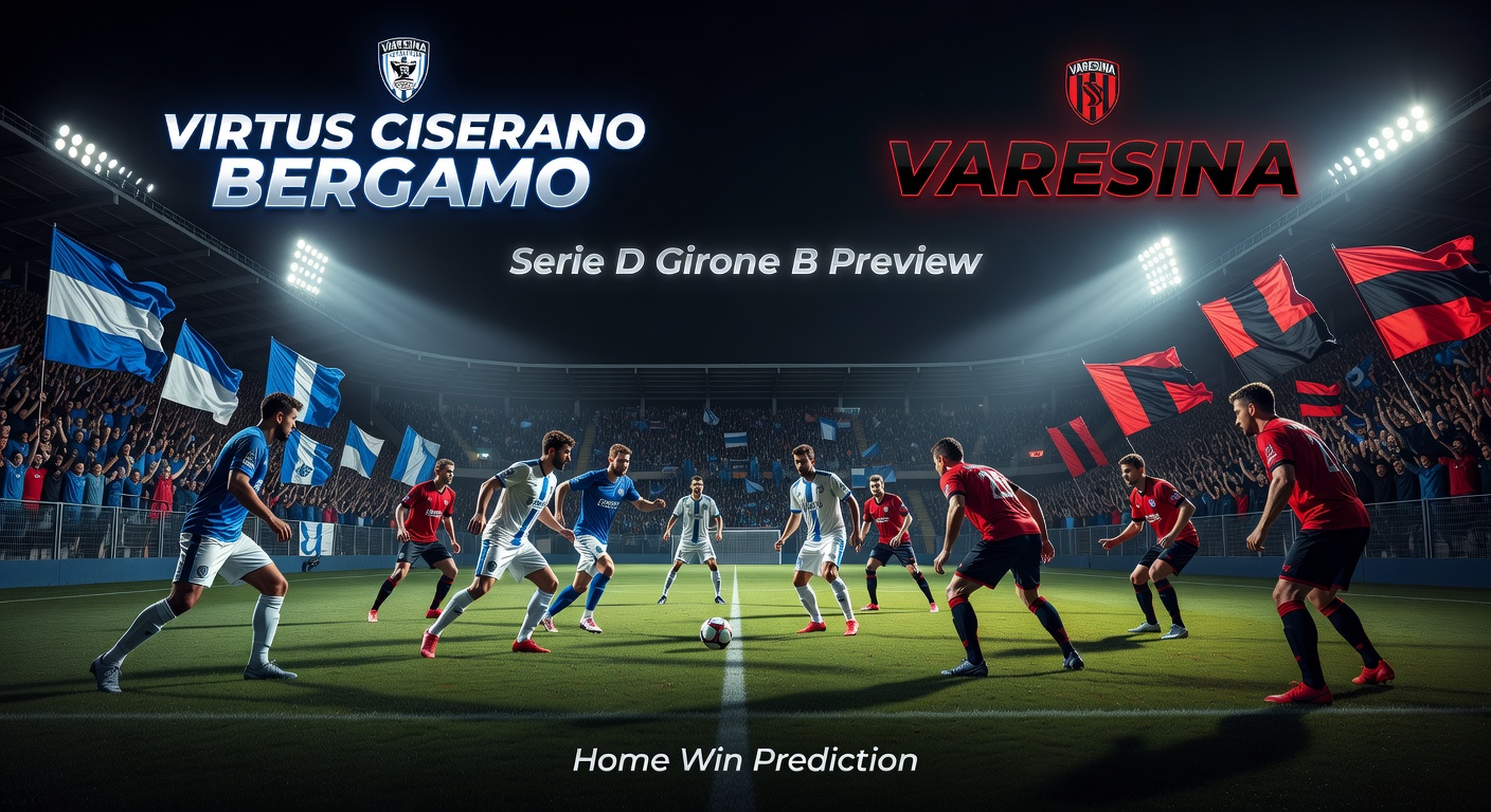 Virtus Ciserano Bergamo vs Varesina Pronóstico / Prediction