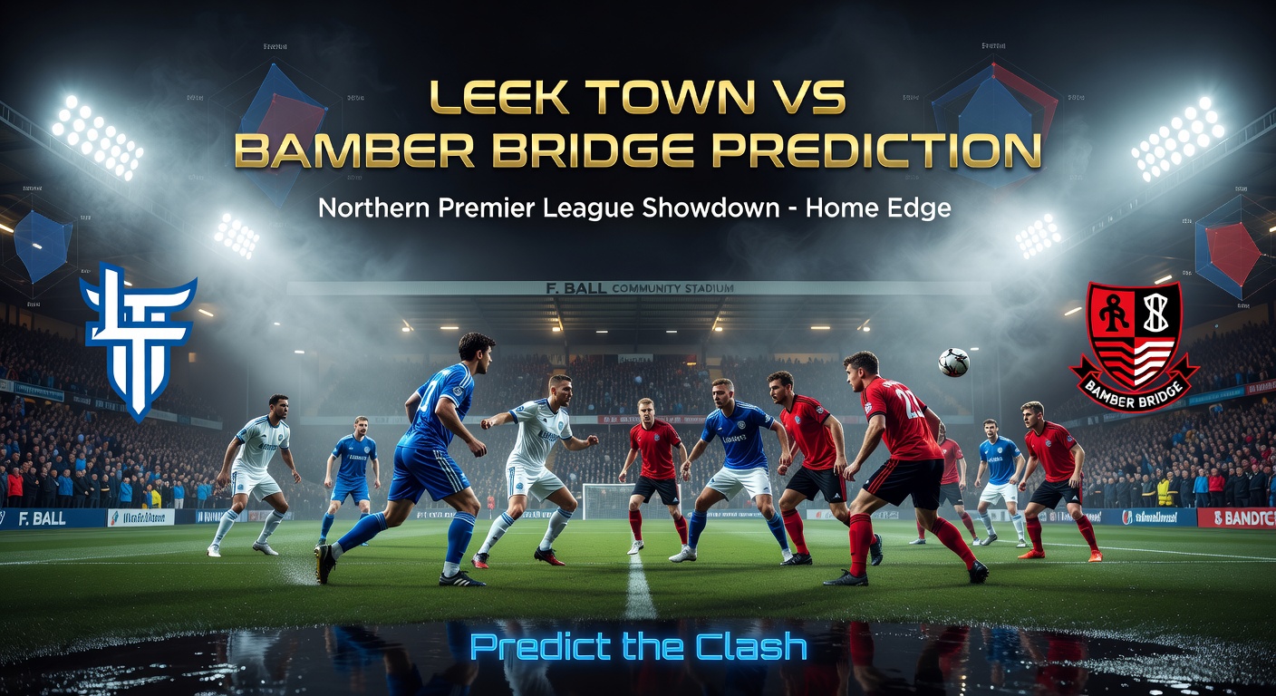Leek Town vs Bamber Bridge Pronóstico / Prediction