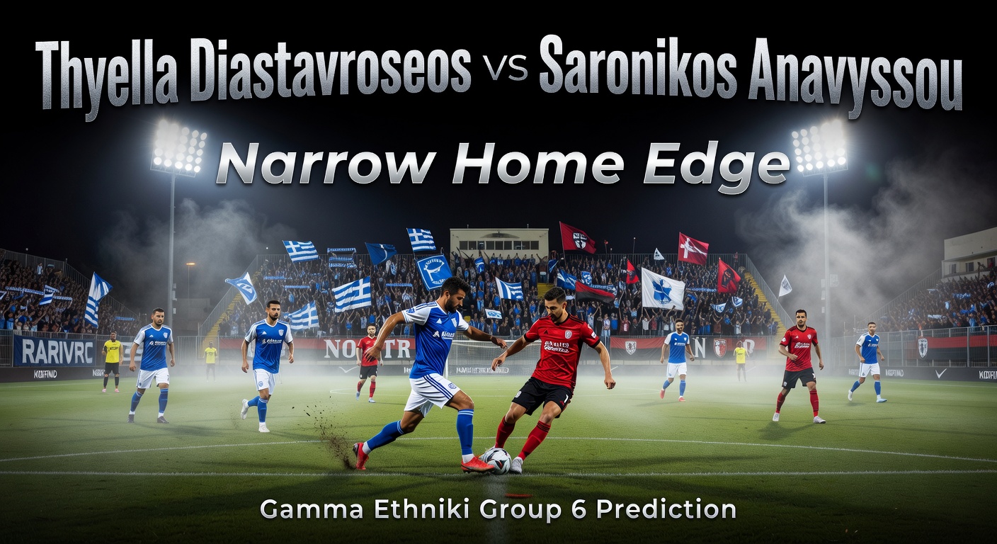 Thyella Diastavroseos vs Saronikos Anavyssou Pronóstico / Prediction