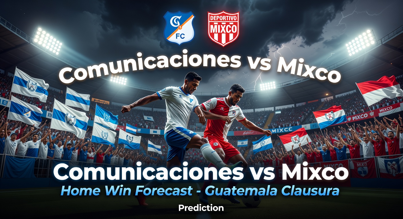 Comunicaciones vs Mixco Pronóstico / Prediction