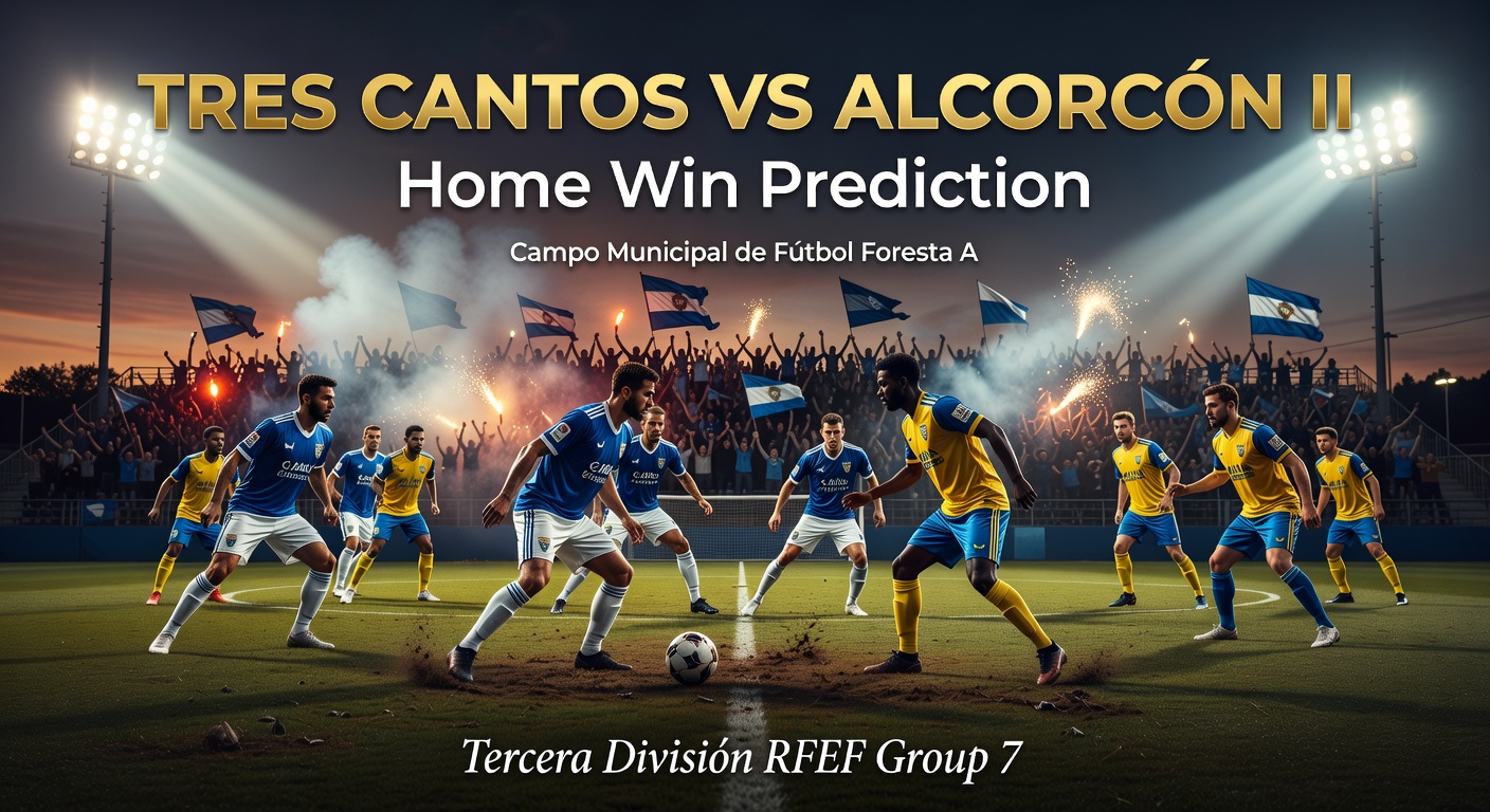 Tres Cantos vs Alcorcón II Pronóstico / Prediction