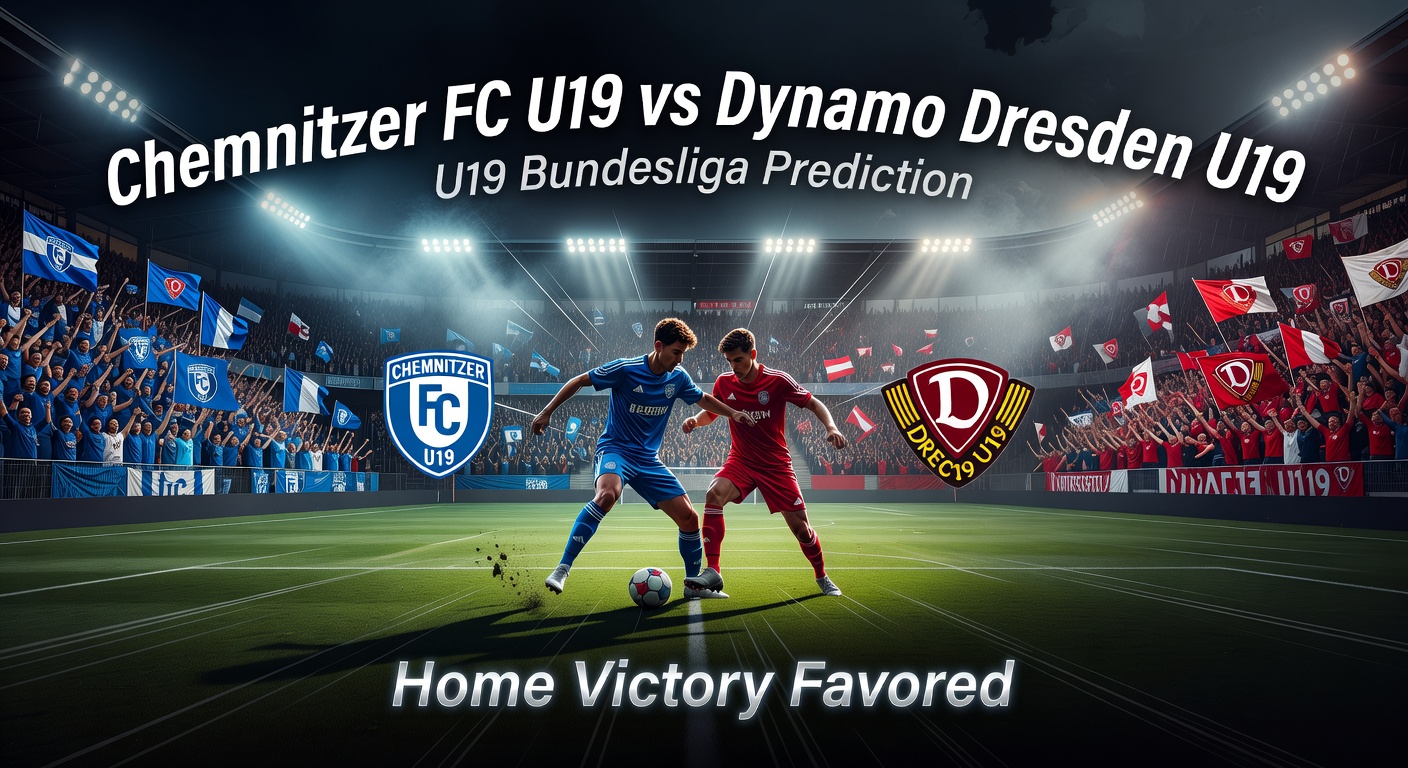 Chemnitzer FC U19 vs Dynamo Dresden U19 Pronóstico / Prediction