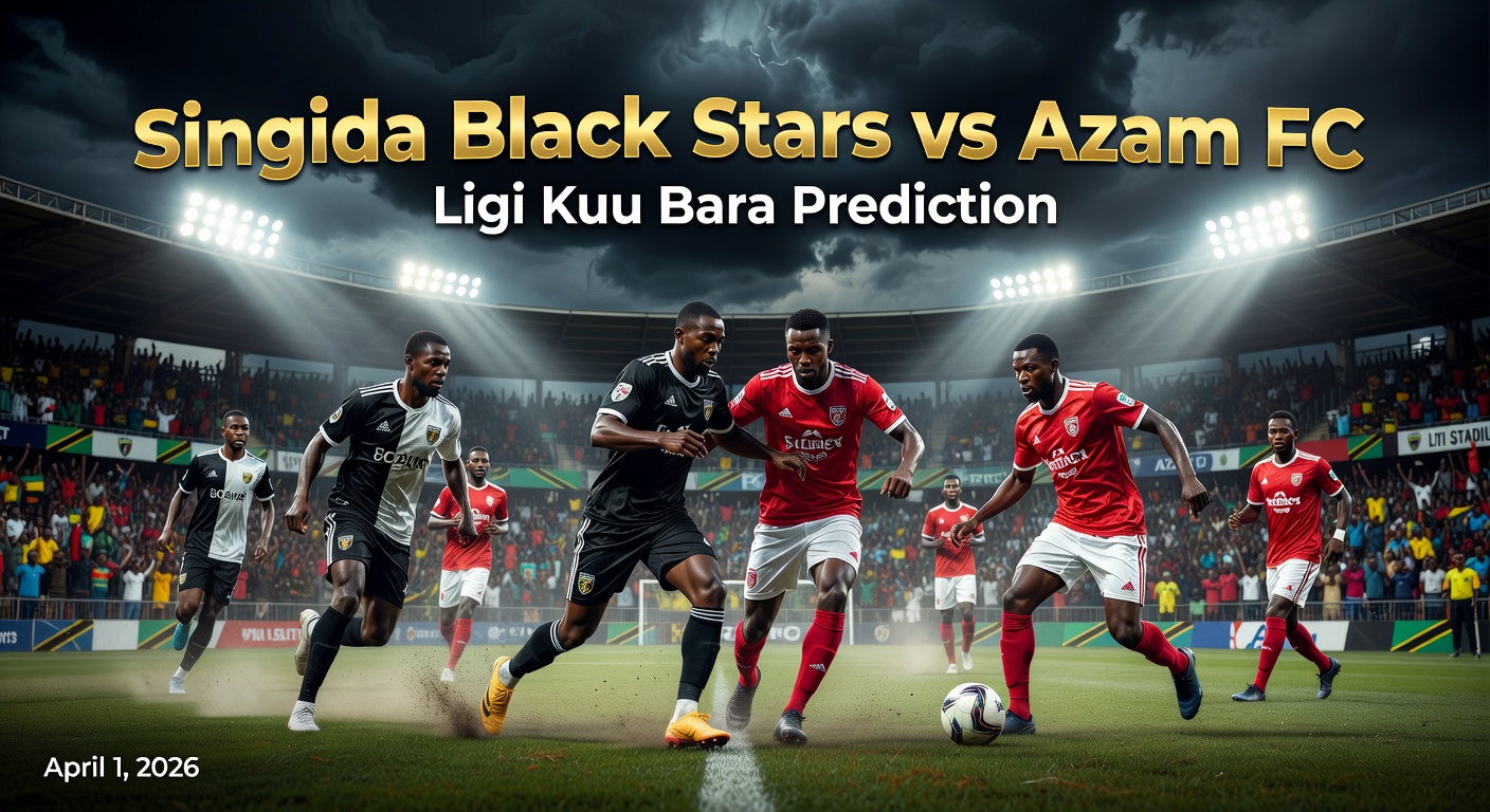 Singida Black Stars vs Azam Pronóstico / Prediction