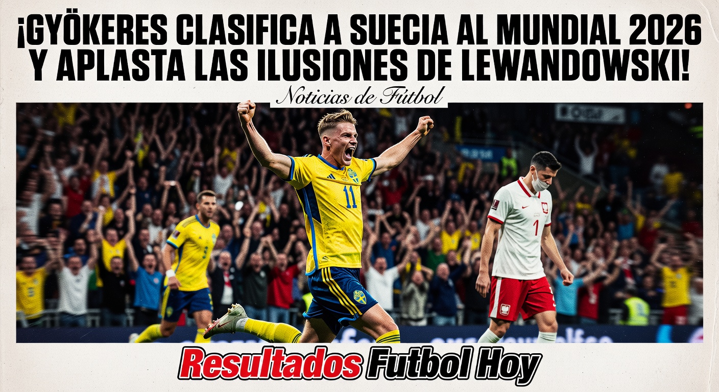 Poland Eliminated from 2026 World Cup After Narrow Defeat to Sweden