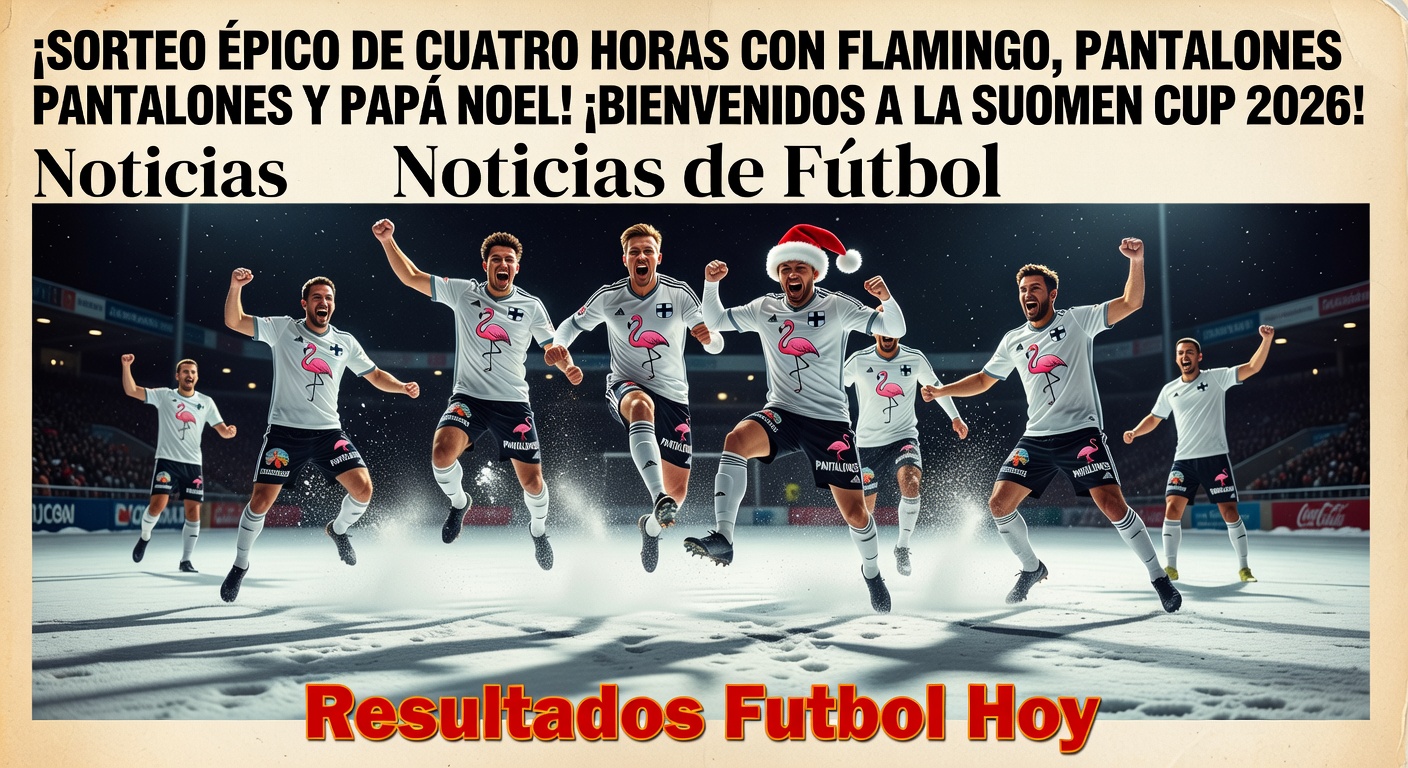 Finnish Cup 2026 draw features quirky teams like Flamingo, Pants & Santa Claus