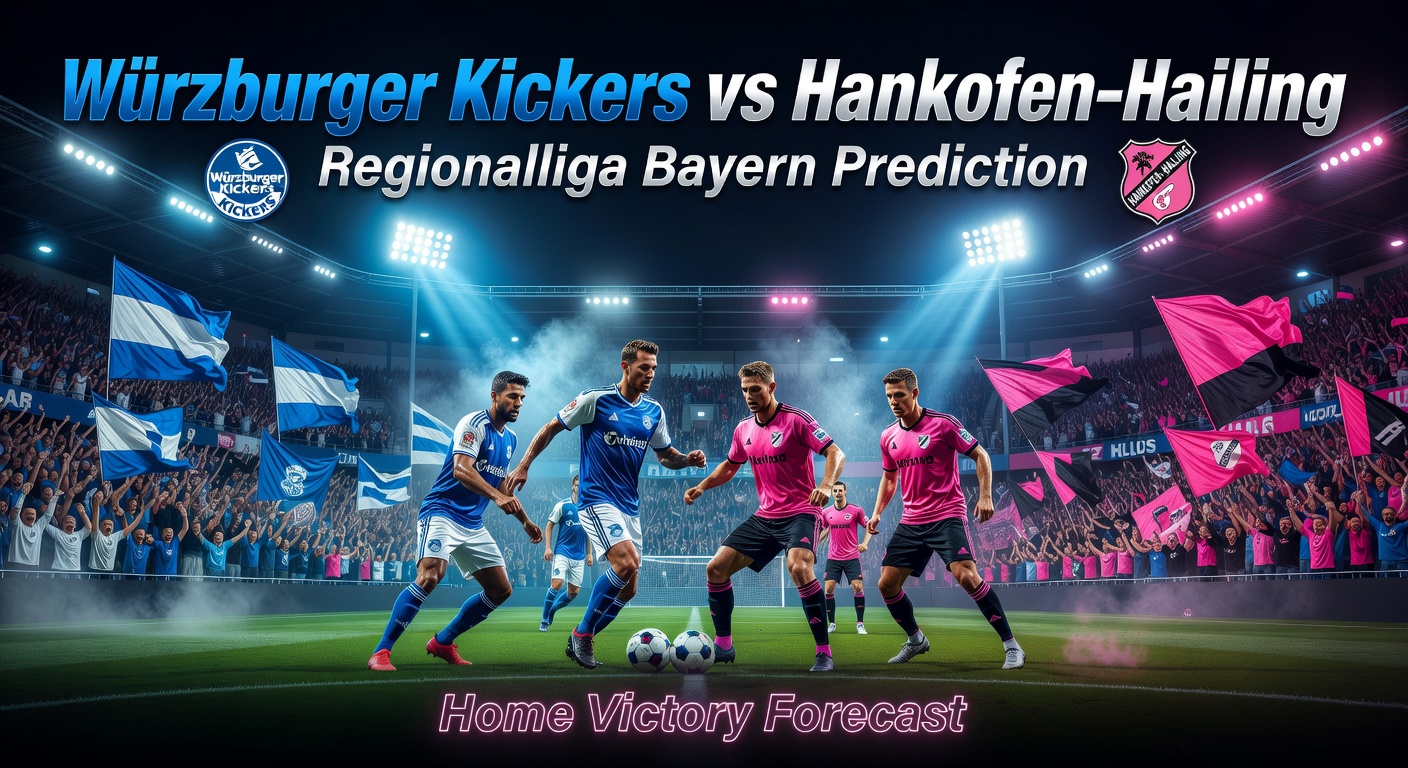 Würzburger Kickers vs Hankofen-Hailing Pronóstico / Prediction