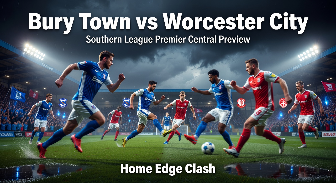 Bury Town vs Worcester City Pronóstico / Prediction