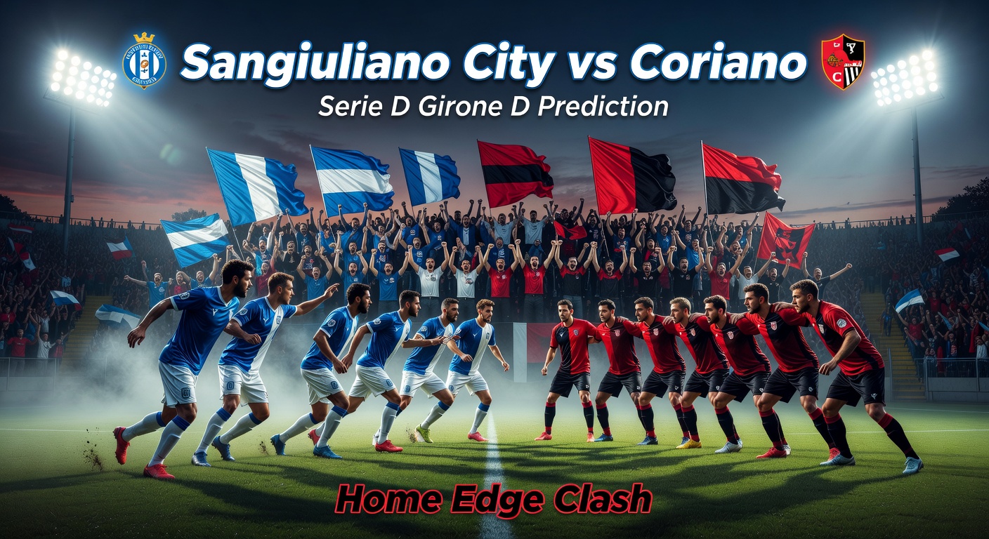 Sangiuliano City vs Coriano Pronóstico / Prediction