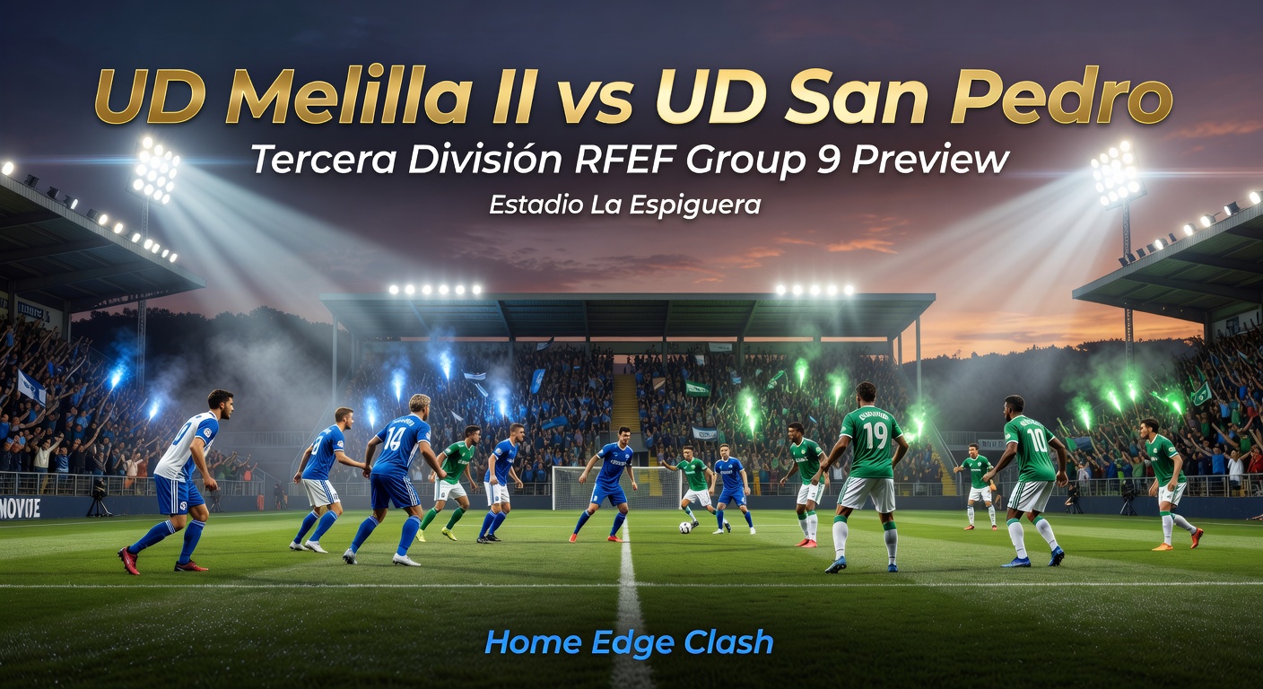 UD Melilla II vs UD San Pedro Pronóstico / Prediction