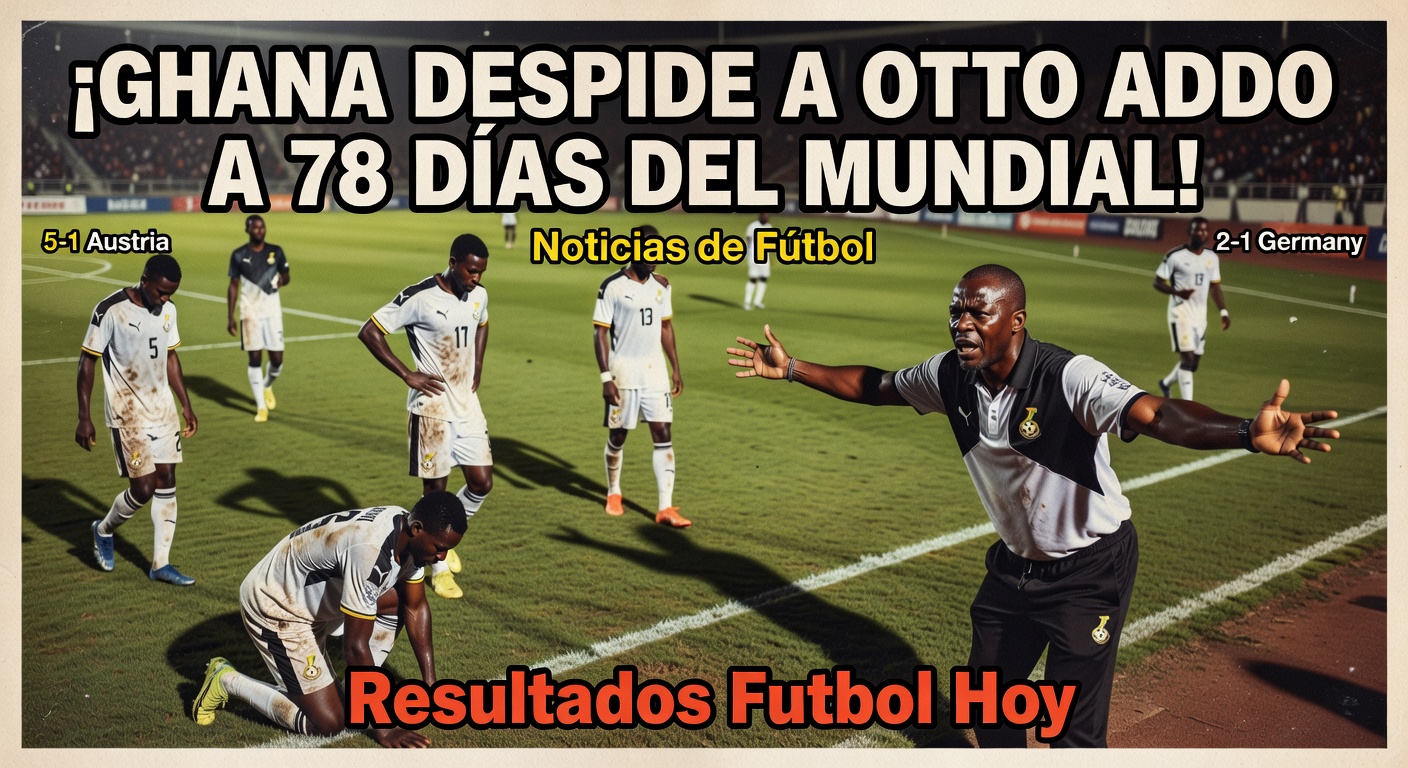 Ghana Sack Coach Otto Addo Ahead of World Cup