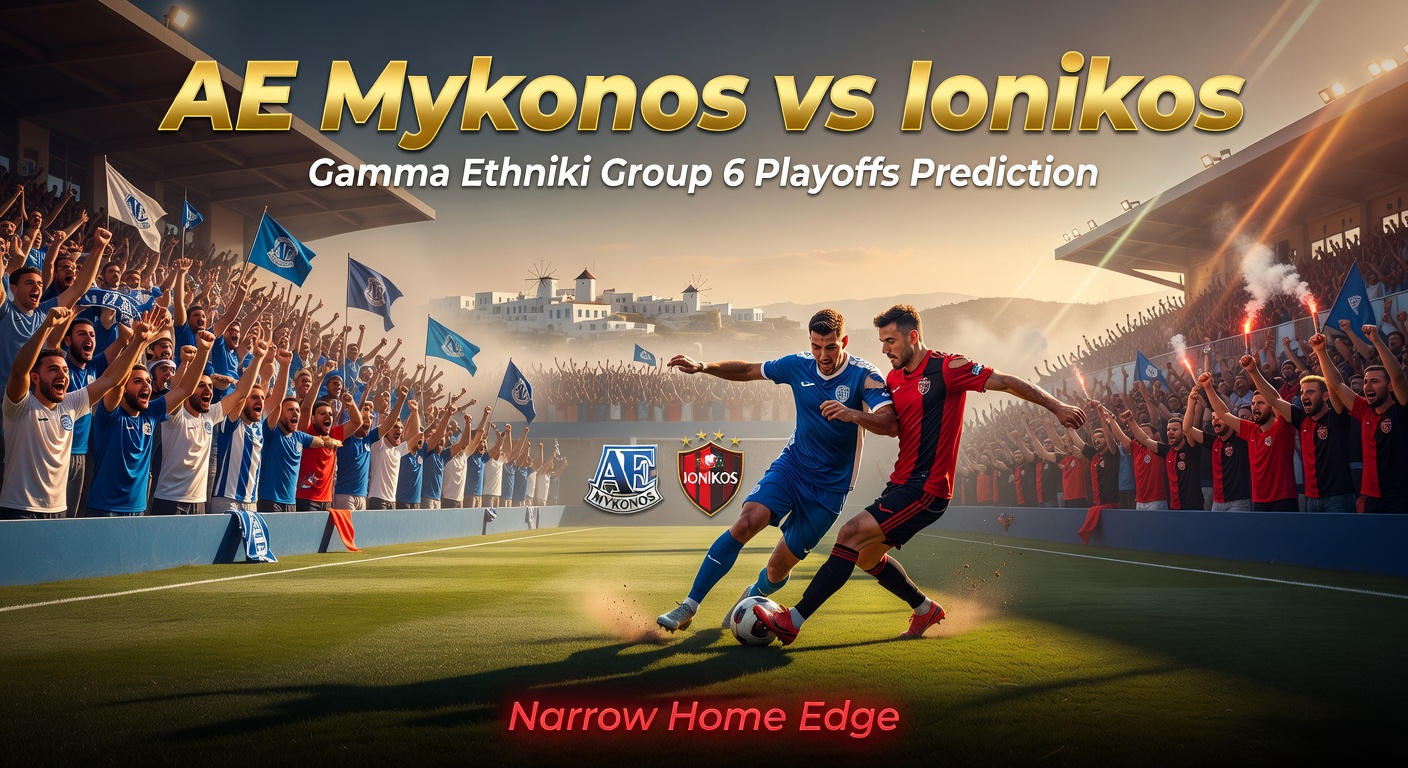 AE Mykonos vs Ionikos Pronóstico / Prediction