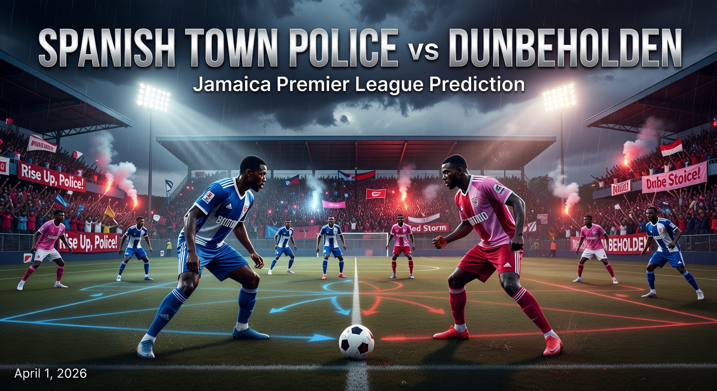 Spanish Town Police vs Dunbeholden Pronóstico / Prediction