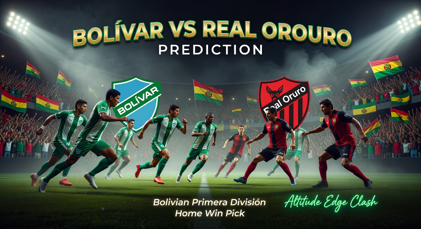 Bolívar vs Real Oruro Pronóstico / Prediction