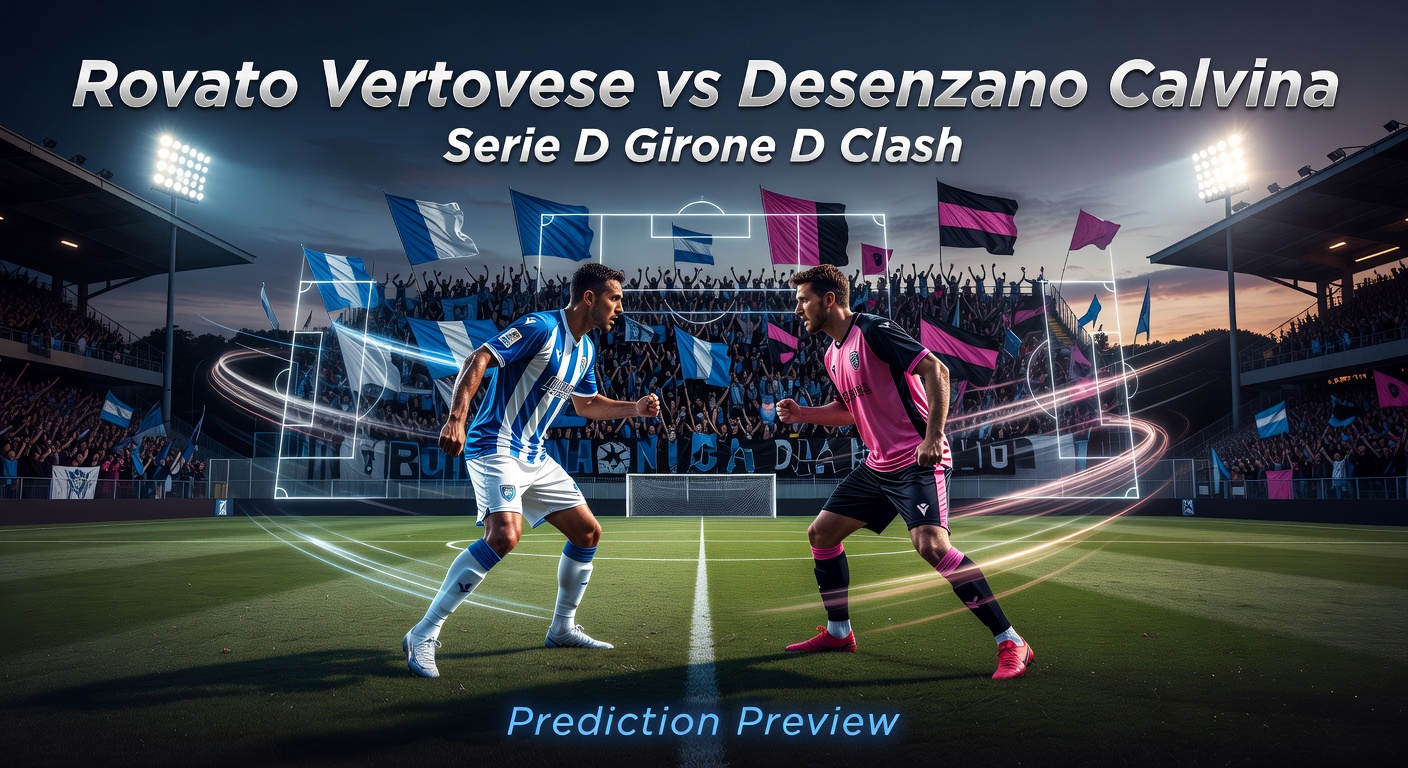 Rovato Vertovese vs Desenzano Calvina Pronóstico / Prediction