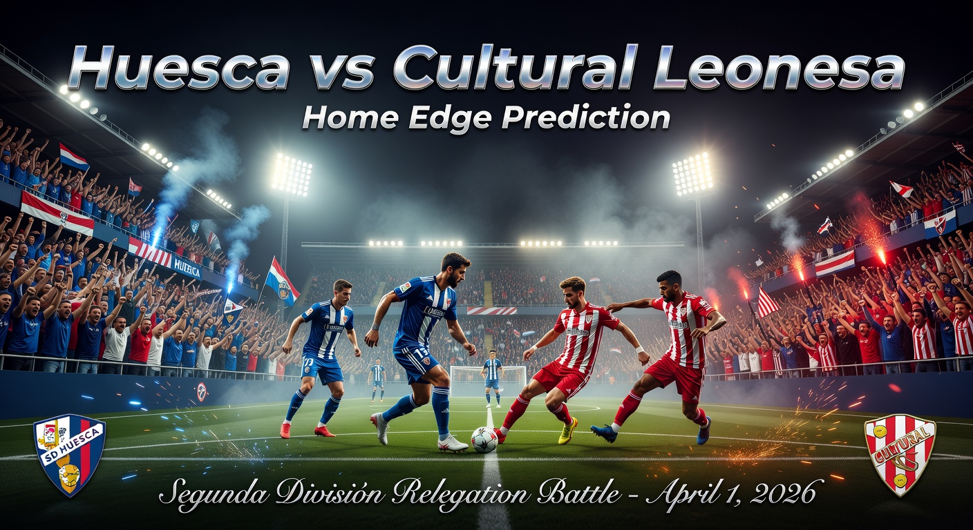 Huesca vs Cultural Leonesa Pronóstico / Prediction