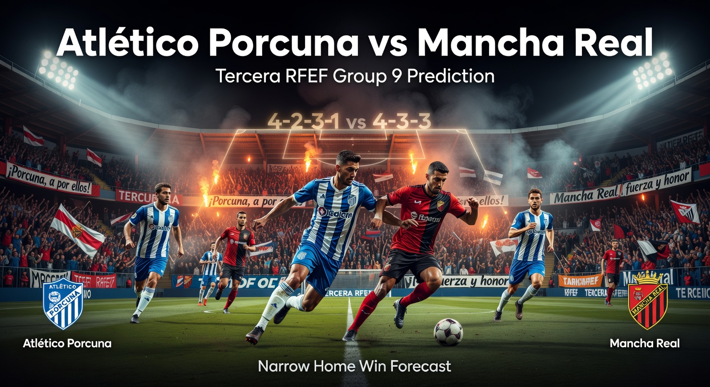 Atlético Porcuna vs Mancha Real Pronóstico / Prediction