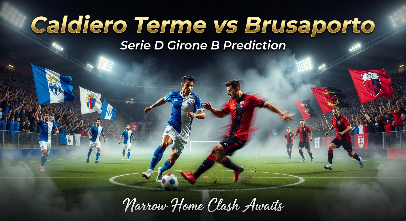 Caldiero Terme vs Brusaporto Pronóstico / Prediction