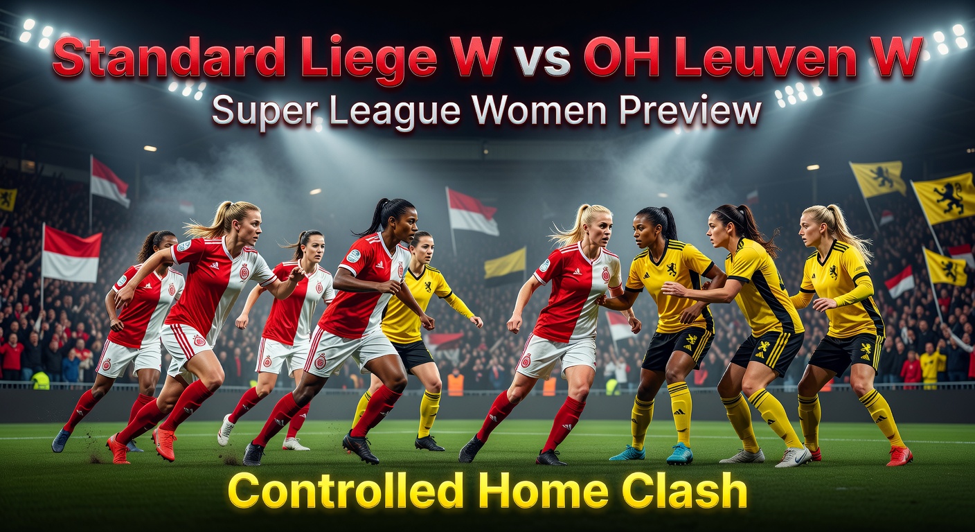 Standard Liege W vs OH Leuven W Pronóstico / Prediction