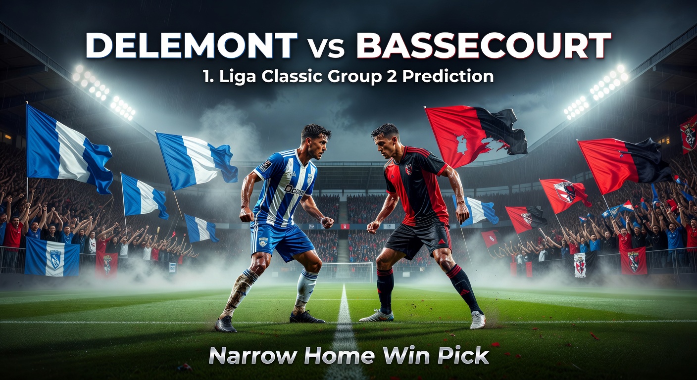 Delémont vs Bassecourt Pronóstico / Prediction