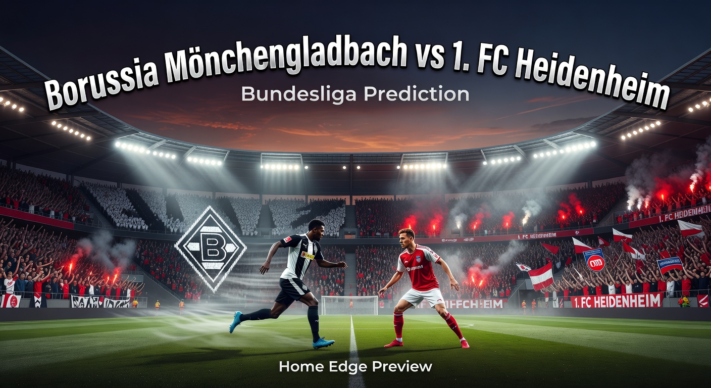Borussia Mönchengladbach vs 1. FC Heidenheim Pronóstico / Prediction