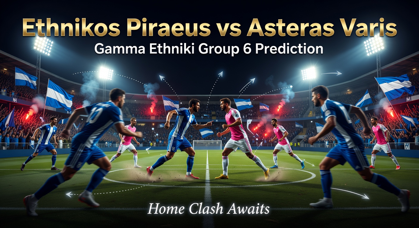 Ethnikos Piraeus vs Asteras Varis Pronóstico / Prediction