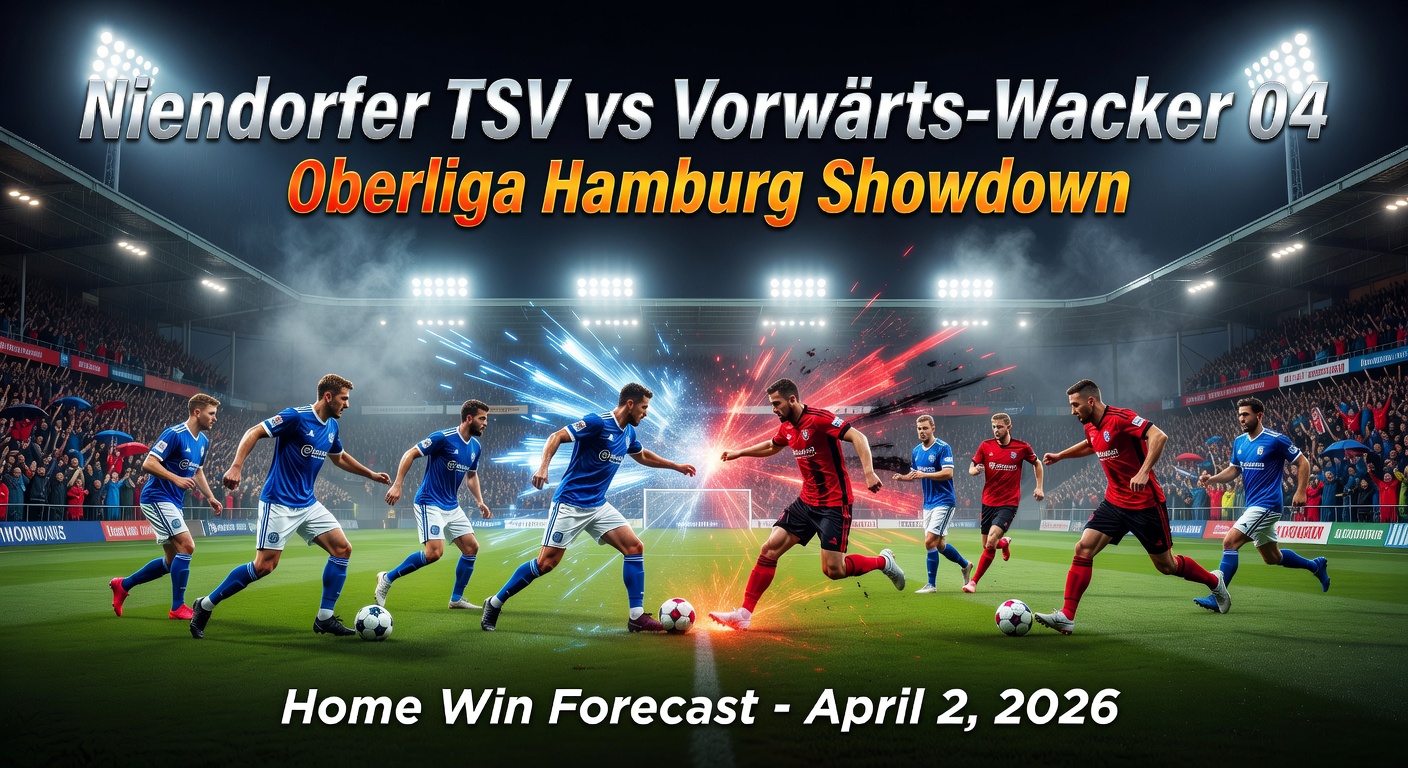Niendorfer TSV vs Vorwärts-Wacker 04 Pronóstico / Prediction