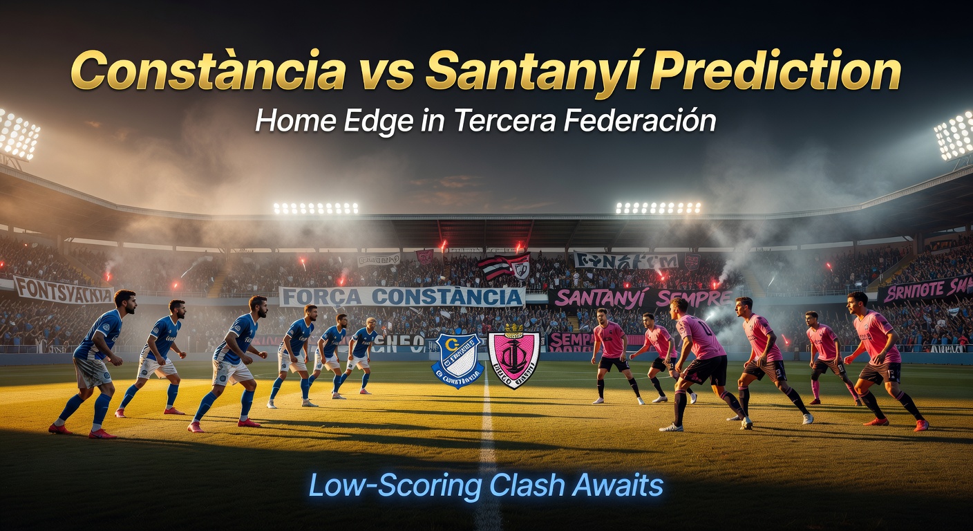 Constància vs Santanyí Pronóstico / Prediction