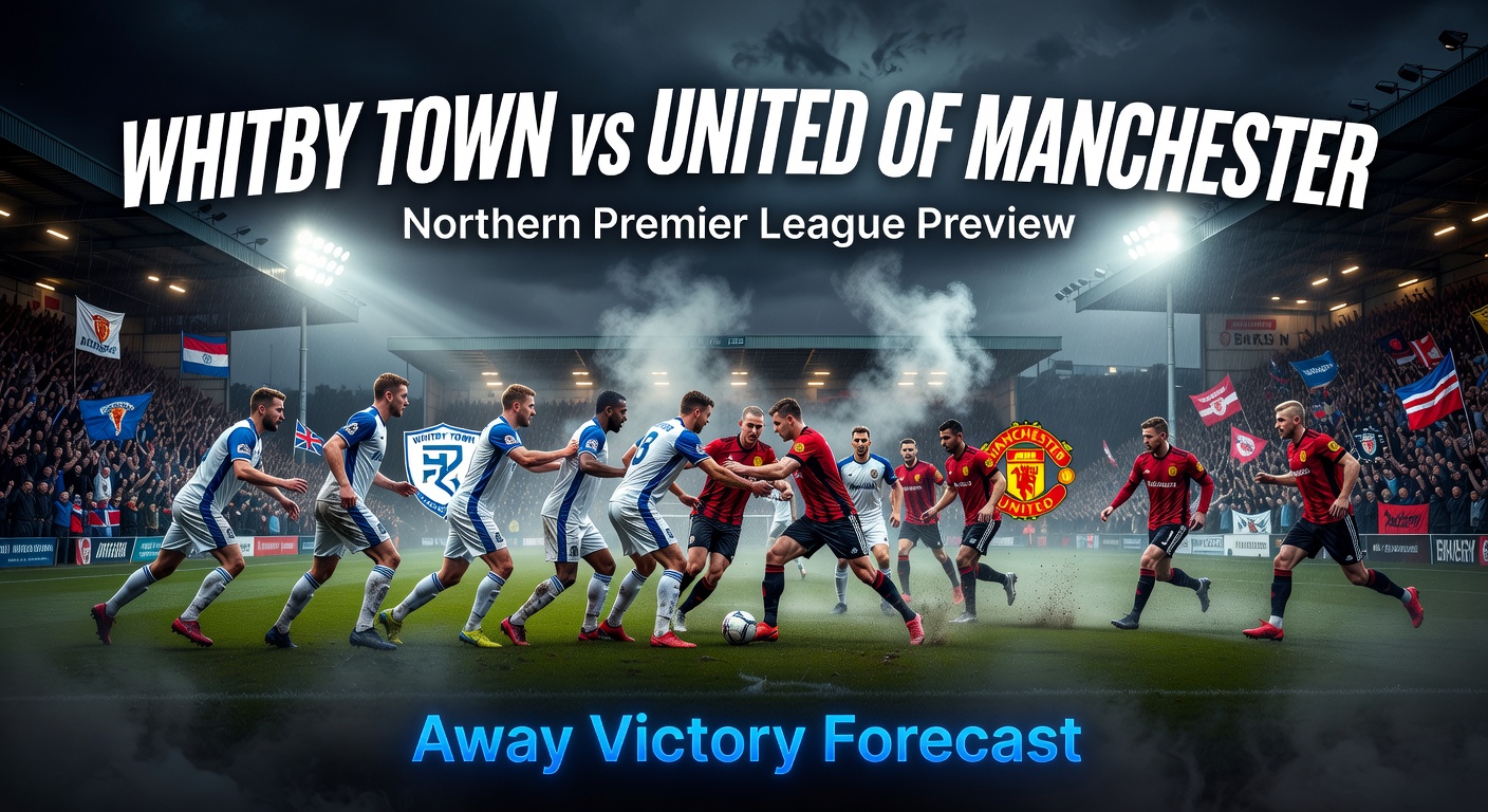 Whitby Town vs United of Manchester Pronóstico / Prediction