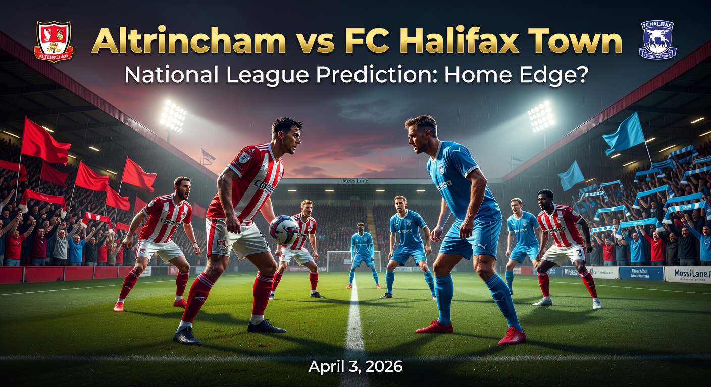 Altrincham vs FC Halifax Town Pronóstico / Prediction