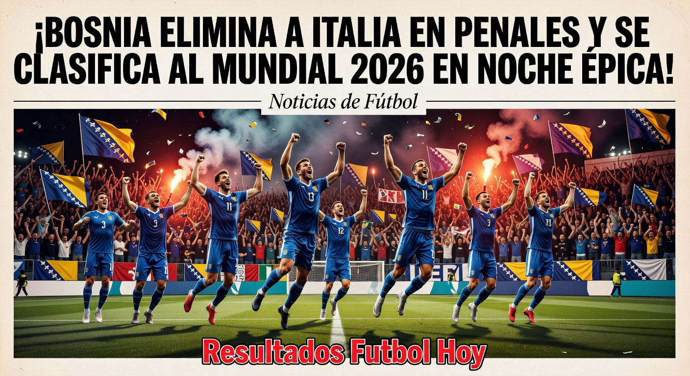 Bosnia Herzegovina Stun Italy 1-1 (4-1 Pens) to Qualify for 2026 World Cup