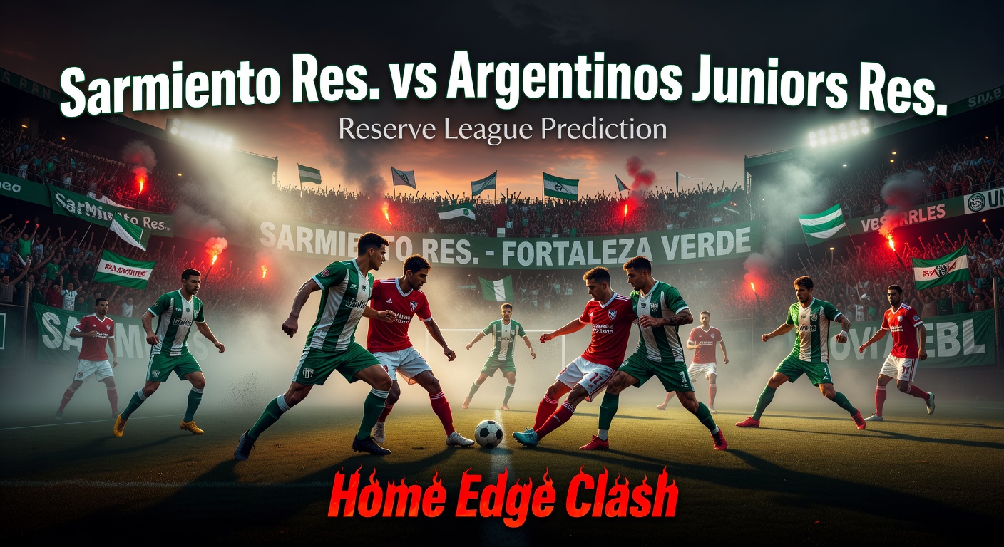 Sarmiento Res. vs Argentinos Juniors Res. Pronóstico / Prediction