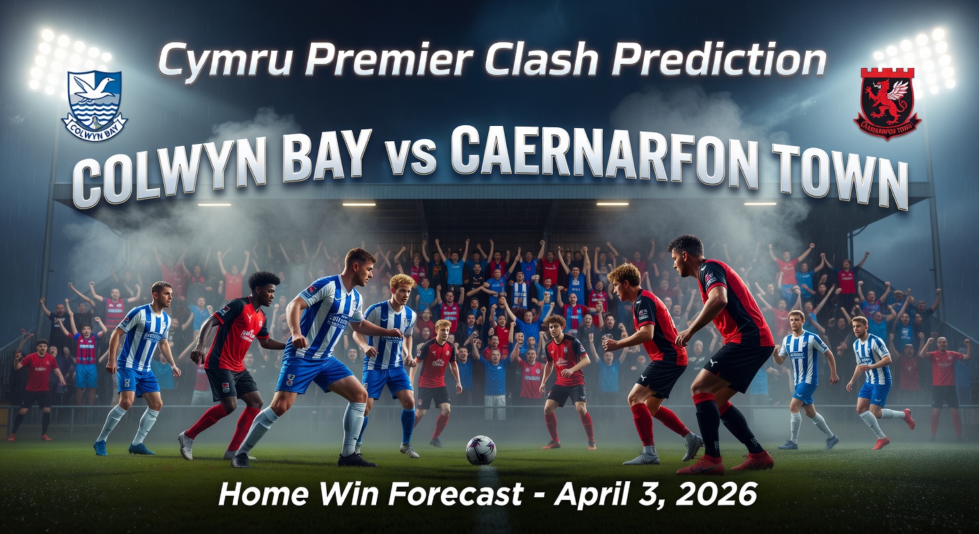 Colwyn Bay vs Caernarfon Town Pronóstico / Prediction