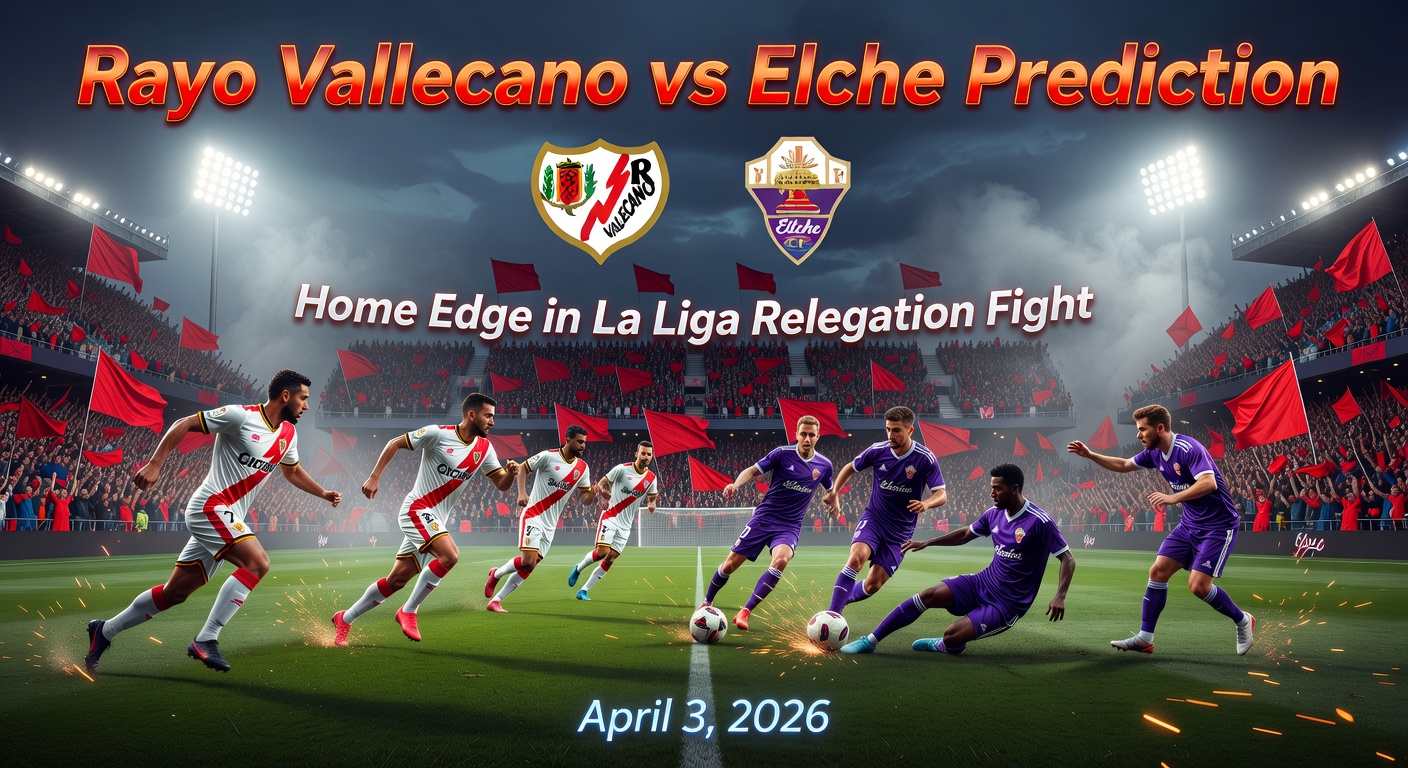 Rayo Vallecano vs Elche Pronóstico / Prediction