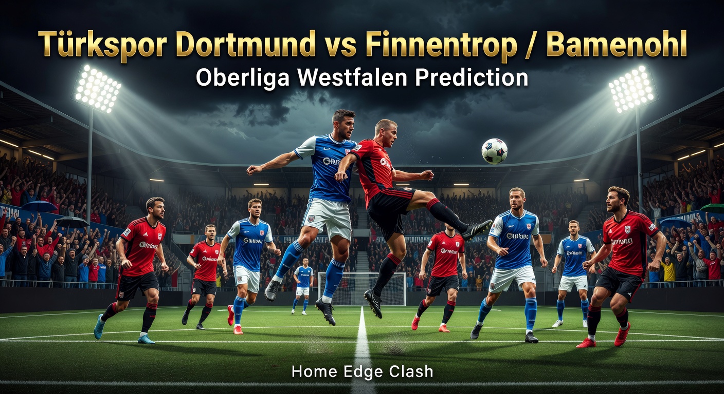 Türkspor Dortmund vs Finnentrop / Bamenohl Pronóstico / Prediction