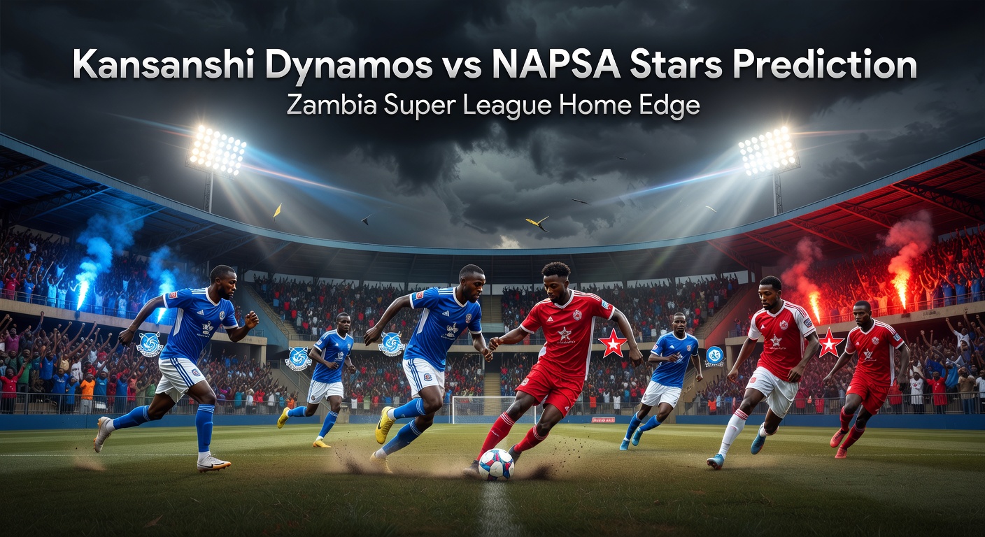 Kansanshi Dynamos vs NAPSA Stars Pronóstico / Prediction