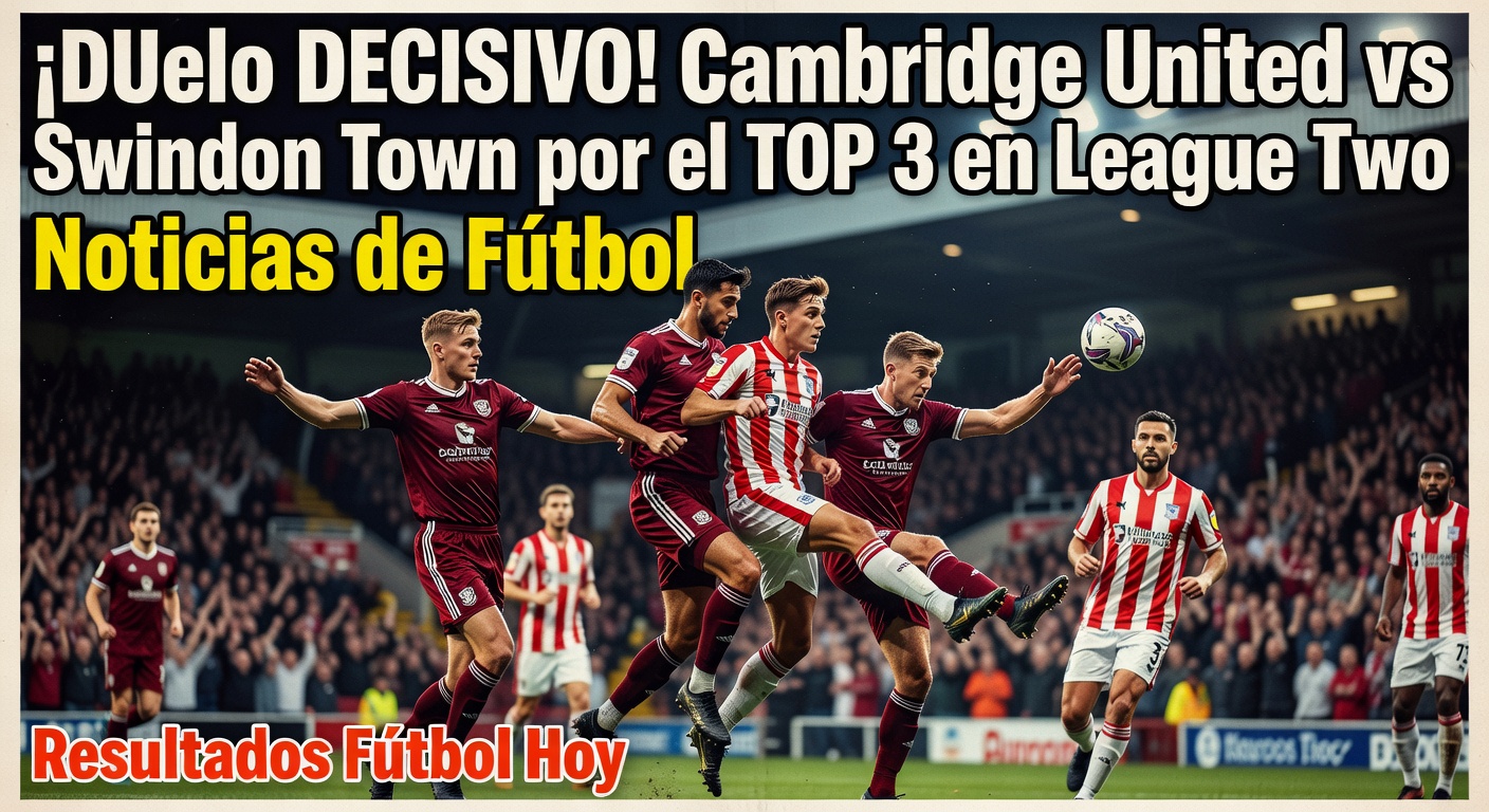 Cambridge United vs Swindon Town - Sky Bet League Two (NY Times Athletic)