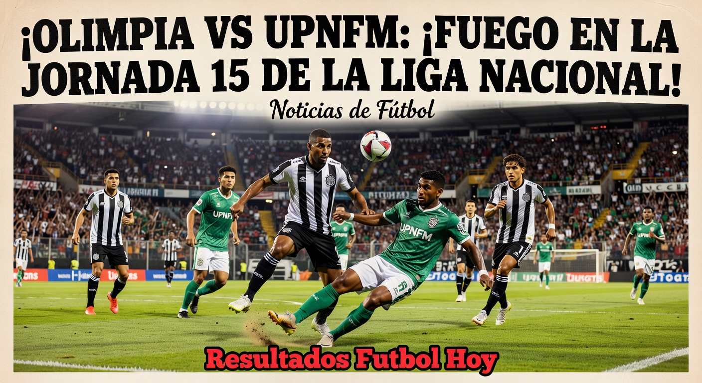 Olimpia vs UPNFM - Honduran Liga Nacional