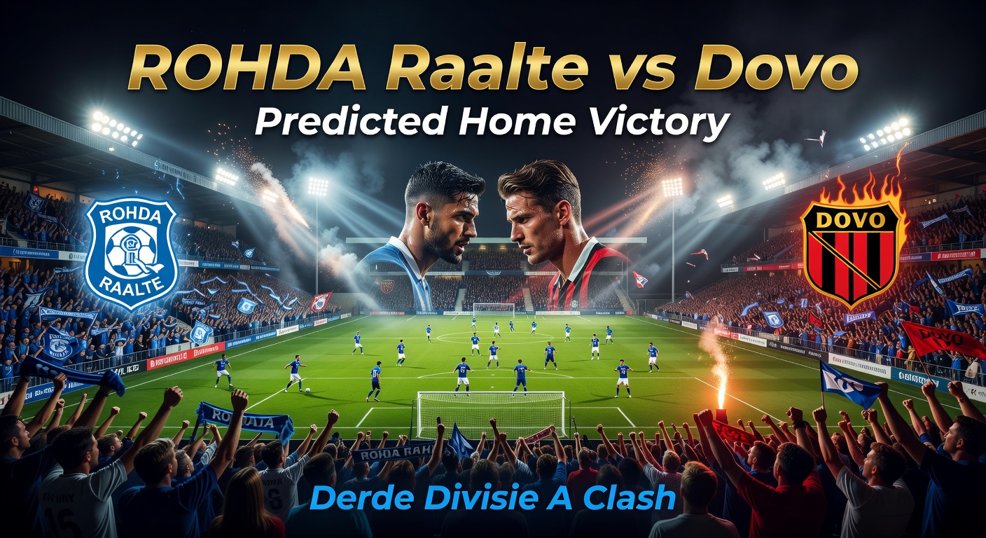 ROHDA Raalte vs Dovo Pronóstico / Prediction